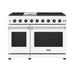 Thor Kitchen 48 Inch L-Series Professional Gas Range in White