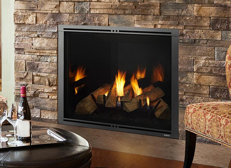 Majestic Marquis II 42 inch Direct Vent Gas Fireplace