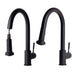 ZLINE Monet Kitchen Faucet in Matte Black (MON-KF-MB)