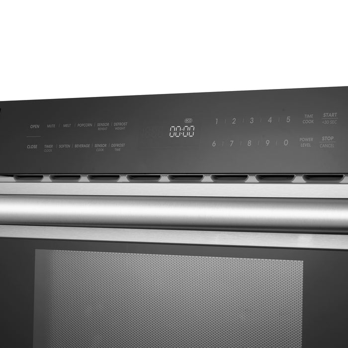 Cosmo 30 in. Built-in Microwave Drawer with Automatic Presets, Touch Controls, Defrosting Rack and 1.2 cu. ft. Capacity in Stainless Steel - COS-MWD3012GSS