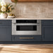 Cosmo 30 in. Built-in Microwave Drawer with Automatic Presets, Touch Controls, Defrosting Rack and 1.2 cu. ft. Capacity in Stainless Steel - COS-MWD3012GSS