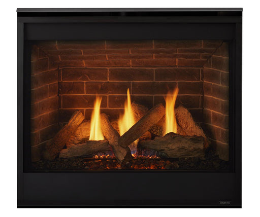 Majestic Quartz Platinum Direct Vent Gas Fireplace