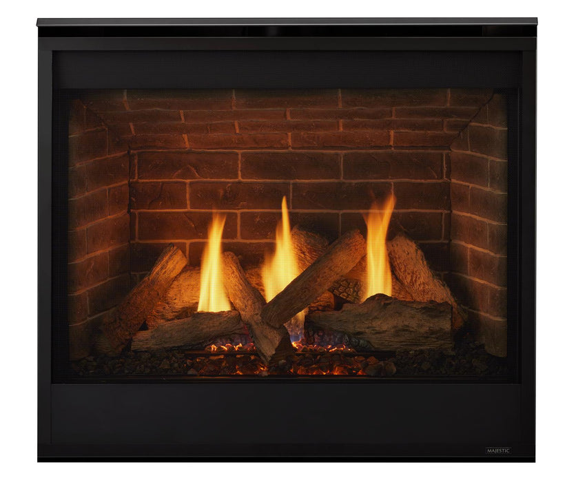 Majestic Quartz Platinum Direct Vent Gas Fireplace