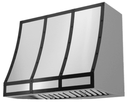 ZEPHYR Matte Black Banding Kit for Forte 36"/48" Hoods