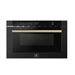 FORNO 5-Piece Black Stainless Steel Kitchen Bundle – Home Depot Exclusive – 30” Electric Range, 30” French Door Refrigerator, 30” Range Hood, 24” Microwave Drawer, 24” Built-In Dishwasher | SKU: FBDL-THD-003BLK