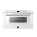 FORNO 5-Piece White Stainless Steel Kitchen Bundle – Home Depot Exclusive – 30” Electric Range, 30” French Door Refrigerator, 30” Range Hood, 24” Microwave Drawer, 24” Built-In Dishwasher | SKU: FBDL-THD-003WHT