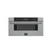 FORNO 5-Piece Stainless Steel Kitchen Bundle – Home Depot Exclusive – 48” French Door Gas Range, 48” Wall Mount Range Hood, 30” Microwave Drawer, 24” Built-In Dishwasher, 2×28” Convertible Refrigerator Freezer with Decorative Trim | SKU: FBDL-THD-004