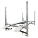 NOS10000 4-post car lift with ramps and drip trays for auto storage and service