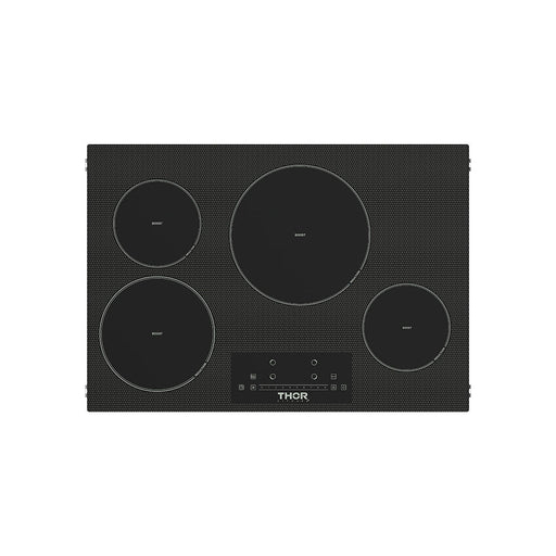 Thor Kitchen 30 in. 4 Burner Element Induction Cooktop in Black with Touch Controls