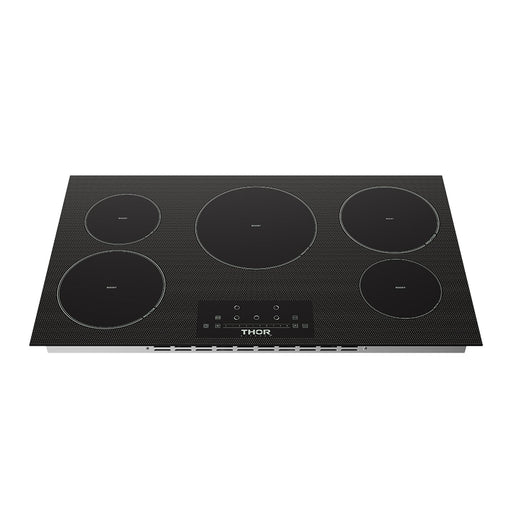 Thor Kitchen 36 Inch 5-Element Induction Cooktop in Black with Touch Controls (PIH36)