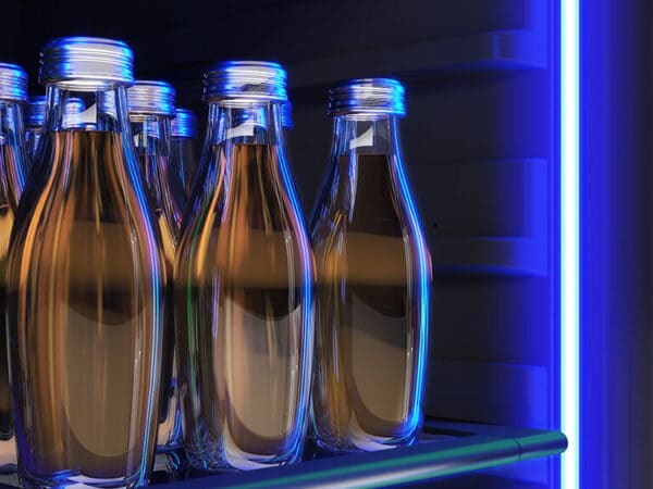 ZEPHYR Black Stainless Single Zone Beverage Cooler PRB24C01CBSG