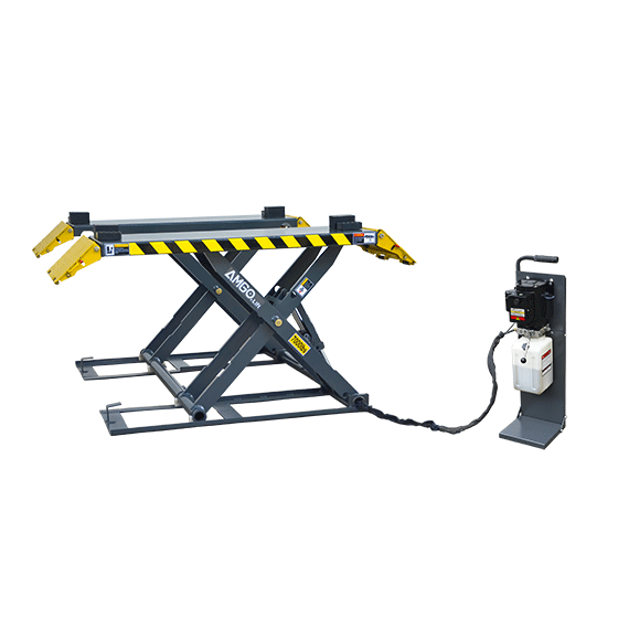 AMGO MRL07 7,000 lb Mid-Rise Scissor Service Lift