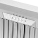 Cosmo 30 in. Ducted Under Cabinet Range Hood in Stainless Steel with Push Button Controls, LED Lighting and Permanent Filters - COS-QB75
