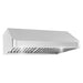 Cosmo 30 in. Ducted Under Cabinet Range Hood in Stainless Steel with Push Button Controls, LED Lighting and Permanent Filters - COS-QB75