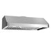 Cosmo 36" Under Cabinet Stainless Steel Range Hood with Push Button Controls - COS-QB90