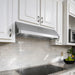 Cosmo 36" Under Cabinet Stainless Steel Range Hood with Push Button Controls - COS-QB90