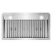 Cosmo 36 in. Ducted Under Cabinet Range Hood in Stainless Steel with Touch Display, LED Lighting and Permanent Filters - COS-QS90