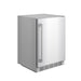Gordon Ramsay THOR 24" Outdoor Beverage Cooler - Stainless Steel - front left side closed