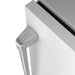 Gordon Ramsay THOR 24" Outdoor Beverage Cooler - Stainless Steel - close up of color hardware