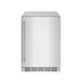 Gordon Ramsay THOR 24" Outdoor Beverage Cooler - Stainless Steel - front door closed without logo