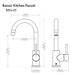 ZLINE REN-KF-MB kitchen faucet