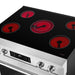 Cosmo 36 in. Stellar Collection 6.1 cu. ft. Electric Range, 5 Burner Ceramic Glass Cooktop, Convection Oven, Stainless Steel - COS-RES365SS