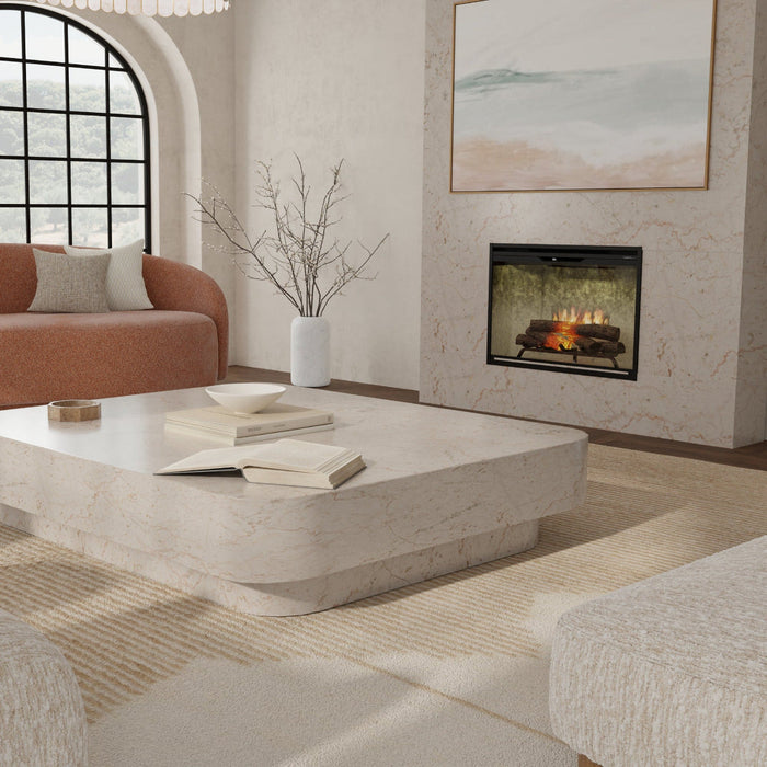 Dimplex Revillusion 36" Built-In Electric Fireplace – Weathered Concrete