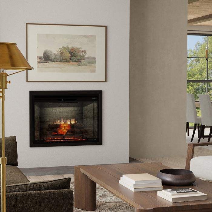 Dimplex Revillusion 30" Built-In Electric Fireplace – Neutral Brick