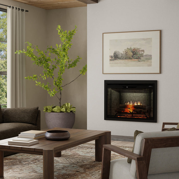 Dimplex Revillusion 36" Built-In Electric Fireplace – Neutral Brick