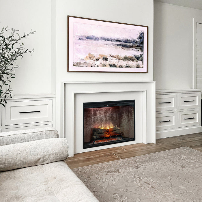 Dimplex Revillusion Portrait 36" Built-In Electric Fireplace – Weathered Concrete