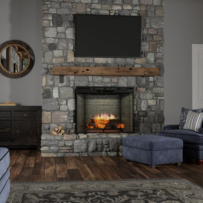 Dimplex Revillusion 42" Built-In Electric Fireplace – Neutral Brick
