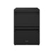 Gordon Ramsay THOR 24" Drawer Refrigerator RF24UB - Black - front door closed