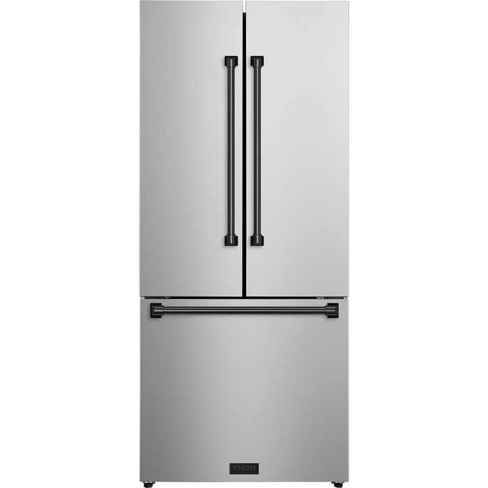 Gordon Ramsay by THOR Kitchen Package - 48" Gas Range, 30" Refrigerator with Ice Maker and Dishwasher in Stainless Steel, AP-RSG48E-1