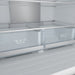 Gordon Ramsay THOR 30" White French Door Refrigerator - White - close up of fruit and vegetable box drawer