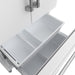 Gordon Ramsay THOR 36" White French Door Refrigerator - White - close up of freezer drawer