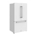 Gordon Ramsay THOR 36" White French Door Refrigerator - White - front left side closed