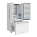 Gordon Ramsay THOR 36" White French Door Refrigerator - White - front left side open