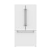 Gordon Ramsay THOR 36" White French Door Refrigerator - White - front door closed without logo
