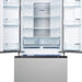 Cosmo 17.5 cu. ft. Counter Depth 3-Door French Door Refrigerator with Recessed Handles - COS-RFFV183RS