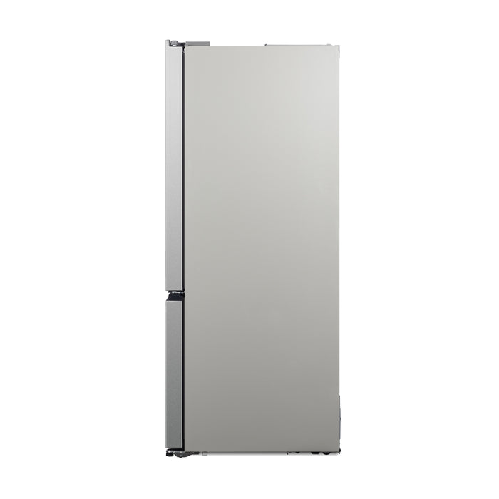 Cosmo 17.5 cu. ft. Counter Depth 3-Door French Door Refrigerator with Recessed Handles - COS-RFFV183RS