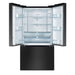 Cosmo 36 in. Vista Collection 27.4 cu. ft. French Door Refrigerator, Freezer Drawer, Water Dispenser, Ice Maker, Matte Black - COS-RFFV283RBK