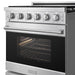 Gordon Ramsay THOR 30" Gas Range RSG30P - Stainless Steel - close up of front door