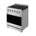 Gordon Ramsay THOR 30" Gas Range RSG30P - Stainless Steel - front right side closed