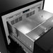 Gordon Ramsay THOR 24" Black Drawer Freezer RZ24UB - Black - close up of drawer