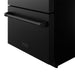 Gordon Ramsay THOR 24" Black Drawer Freezer RZ24UB - Black - close up of color hardware