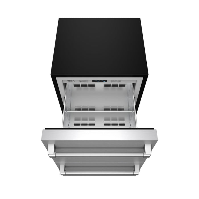 Gordon Ramsay THOR 24" Drawer Freezer RZ24U - Stainless Steel - top view