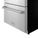 Gordon Ramsay THOR 24" Drawer Freezer RZ24U - Stainless Steel - close up of color hardware