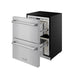 Gordon Ramsay THOR 24" Drawer Freezer RZ24U - Stainless Steel - light on white