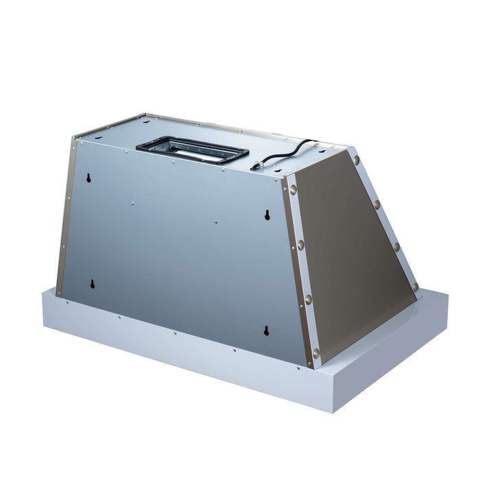 Forno - 36" Wall Mount Range Hood, in Copper with white Trim