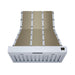 Forno - 36" Wall Mount Range Hood, in Copper with white Trim